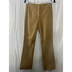 Vintage Kenneth Cole Suede‎ Pants Size 2 Brown